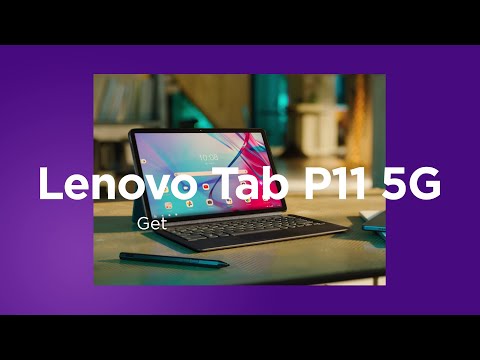 Lenovo Tab P11 5G - Express yourself. Entertainment & versatility at the speed of 5G