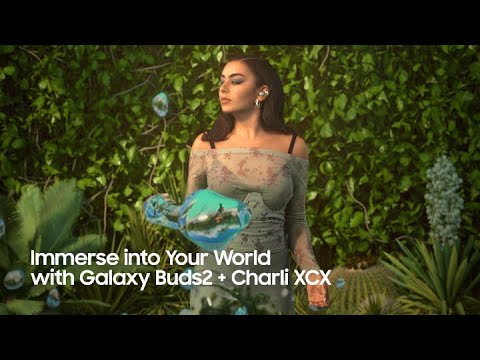 Galaxy Buds2: Immerse into Your World with Charli XCX | Samsung