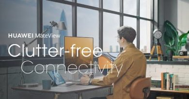 HUAWEI MateView – Clutter-free Connectivity