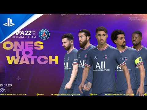 FIFA 22 - FUT 22: Ones To Watch ft. Paris Saint-Germain | PS5, PS4