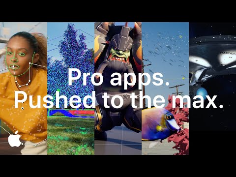 Pro apps. Pushed to the max. | Apple
