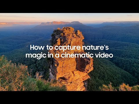 Master It: How to Capture Cinematic Nature Videos With Gab Scanu | Samsung