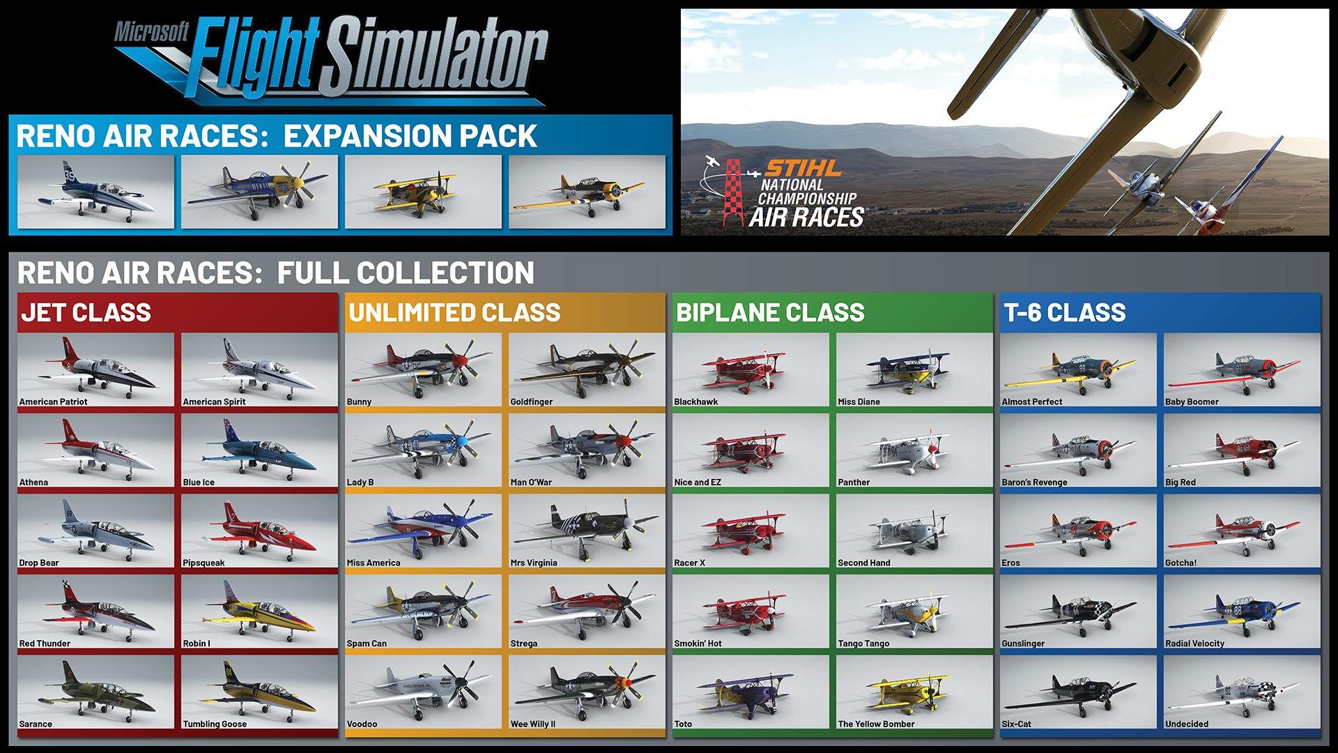 Microsoft Flight Simulator Releases Reno Air Races Expansion Today