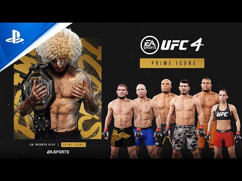 UFC 4 - Prime Icon Fighters Update Trailer | PS5, PS4