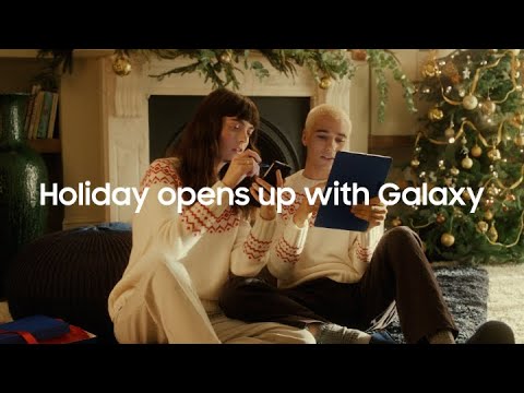 Holiday opens up with Galaxy Tab S7+ & Galaxy S21 Ultra 5G | Samsung