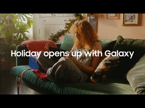 Holiday opens up with Galaxy Book Pro 360 & Galaxy Z Fold3 5G | Samsung