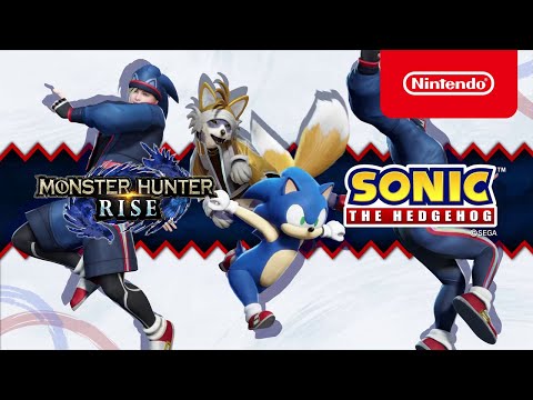 Monster Hunter Rise - Sonic the Hedgehog Collaboration - Nintendo Switch
