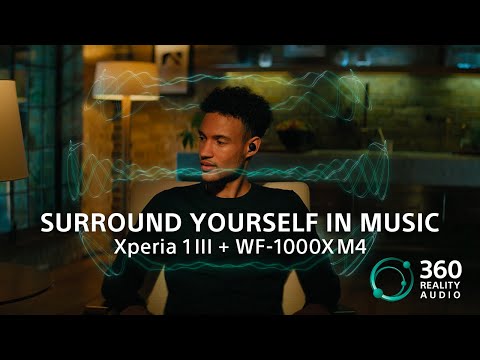 Xperia 1III + WF-1000XM4 – Surround yourself in music​