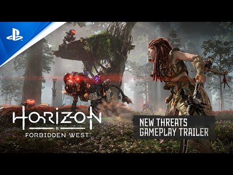 Horizon Forbidden West - New Threats Gameplay Trailer | PS5, PS4