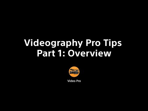 Xperia Tips – Videography Pro: User Interface