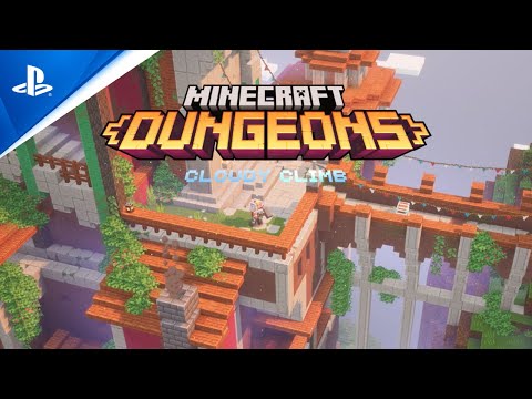 Minecraft Dungeons - Cloudy Climb Launch Trailer | PS4