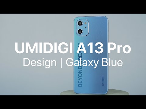 UMIDIGI A13 Pro - Galaxy Blue | Design