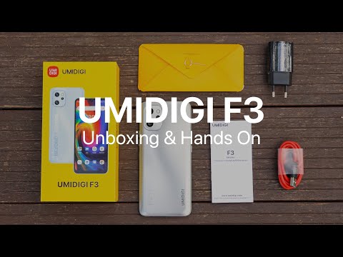UMIDIGI F3 Unboxing & Hands On - Stunning at First Sight