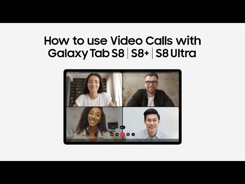 Galaxy Tab S8 Series: How to use Video Calls | Samsung