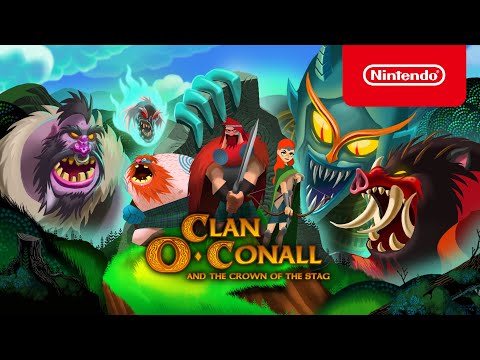 Clan O'Conall and the Crown of the Stag - Announcement Trailer - Nintendo Switch