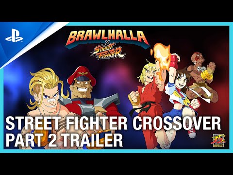Brawlhalla x Street Fighter Part 2 - Launch Trailer | PS4 Games