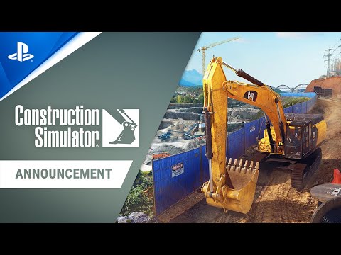 Construction Simulator - Announcement Trailer | PS5 & PS4 Games
