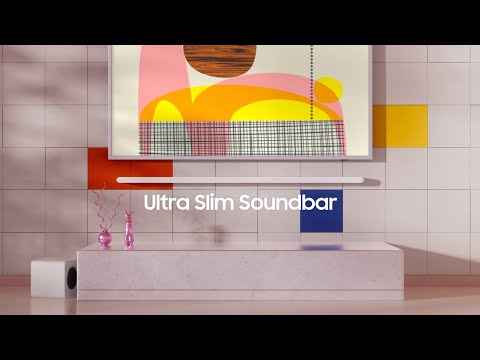 Ultra Slim Soundbar: Impossibly slim yet powerful | Samsung