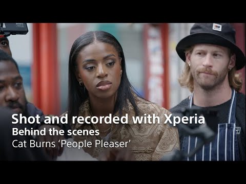 Cat Burns ‘People Pleaser’ – Shot and recorded with Xperia – Behind the scenes​
