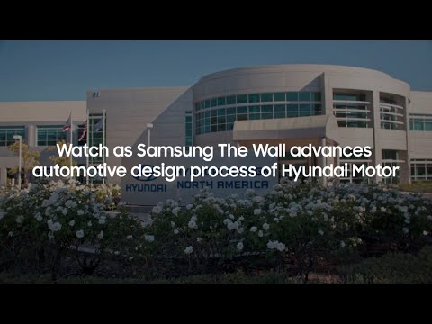 The Wall: Case Study - Hyundai America Technical Center, Inc. | Samsung