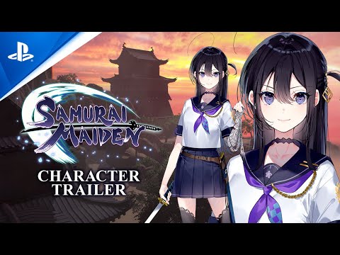 Samurai Maiden - Character Trailer (Tsumugi) | PS5 & PS4 Games