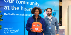 Life-saving defibrillators now available at all O2 owned stores across the UK