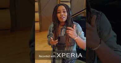 Sony Music artist @DOEJonesMusic  sings her song 'Clarity' - recorded entirely with #Xperia1IV.
