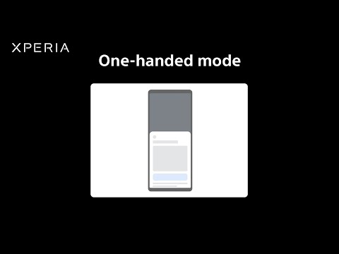 Action Assist – Accessibility on Sony’s Xperia: One-handed mode​