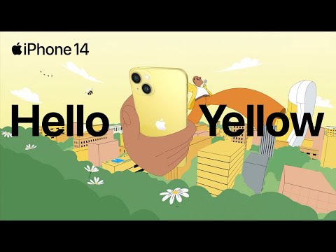 iPhone 14 & iPhone 14 Plus | Hello Yellow | Apple