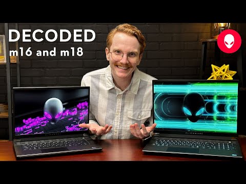 Our Most Powerful Gaming Laptops Yet | Alienware m16 & m18 Decoded