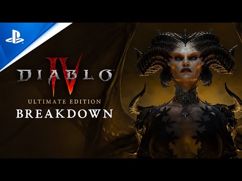 Diablo IV - Ultimate Edition Breakdown | PS5 & PS4 Games