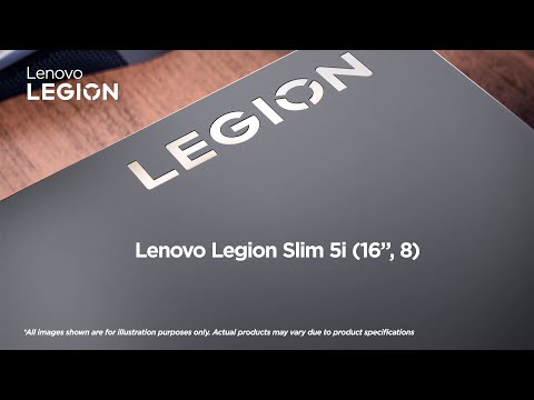 Lenovo Legion Slim 5i Gen 8 - The World’s Most Portable 16’’ AI - tuned Gaming Laptops