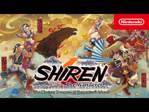 Shiren the Wanderer: The Mystery Dungeon of Serpentcoil Island - Announce Trailer - Nintendo Switch