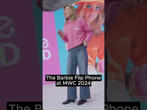 The Barbie Flip Phone is coming this summer! #BarbieFlipPhone #HMD #MWC24