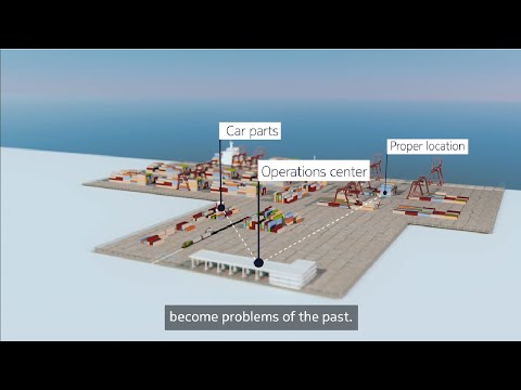 Advanced video analytics for maritime ports