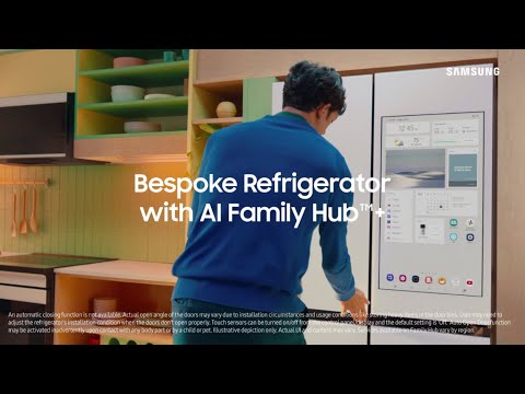 Bespoke Refrigerator with AI Family Hub™+ l BESPOKE AI 2024 l Samsung