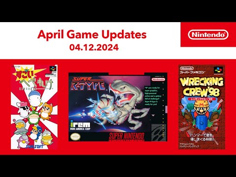 Super NES – April 2024 Game Updates – Nintendo Switch Online