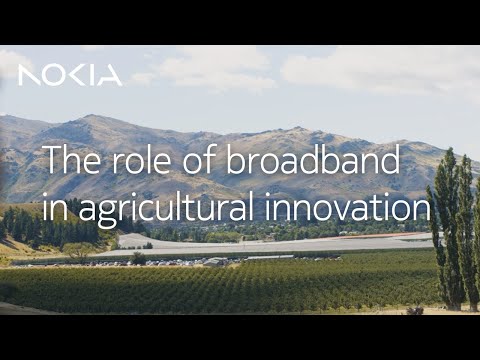 The role of broadband in agricultural innovation