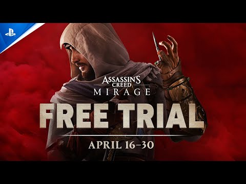 Assassin's Creed Mirage - Free Trial and Title Update Trailer | PS5 & PS4 Games