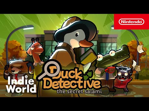 Duck Detective: The Secret Salami – Release Date Trailer – Nintendo Switch