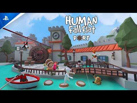 Human: Fall Flat - Free Level Port Launch Trailer | PS5 & PS4 Games