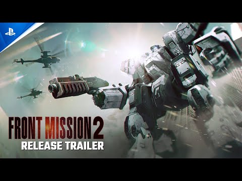 Front Mission 2: Remake - Release Trailer | PS5 & PS4 Games