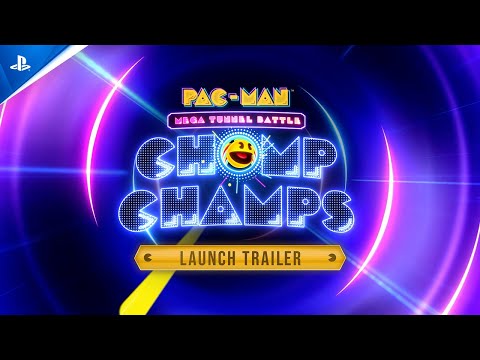 Pac-Man Mega Tunnel Battle: Chomp Champs - Launch Trailer | PS5 & PS4 Games