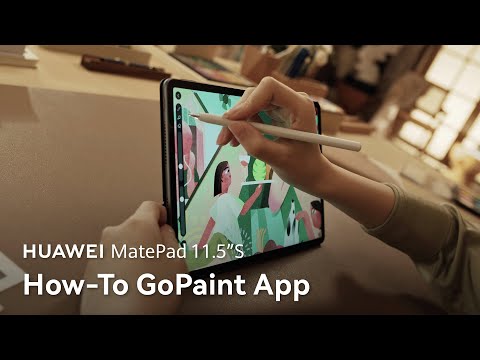 HUAWEI MatePad 11.5"S - Guide to GoPaint App