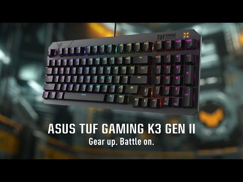 TUF Gaming K3 Gen II Keyboard | ASUS