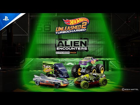 Hot Wheels Unleashed 2 - Turbocharged - Alien Encounters Expansion Pack Trailer | PS5 & PS4 Games