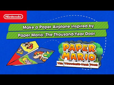 Paper Mario: The Thousand-Year Door – Paper Airplane Tutorial – Nintendo Switch