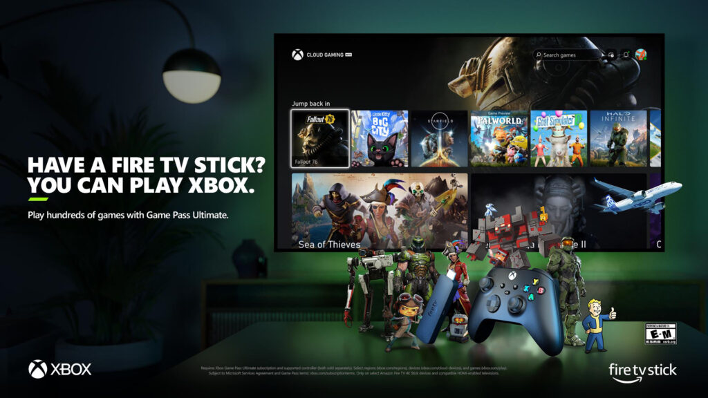 Xbox Gaming Coming to Amazon Fire TV: Play More Games, No Console Needed