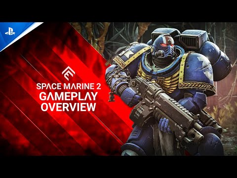 Warhammer 40,000: Space Marine 2 - Gameplay Overview Trailer | PS5 Games
