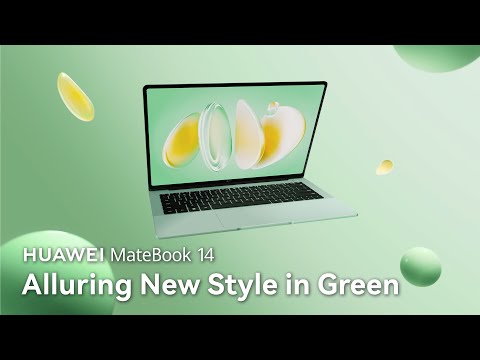 HUAWEI MateBook 14 - Alluring New Style in Green